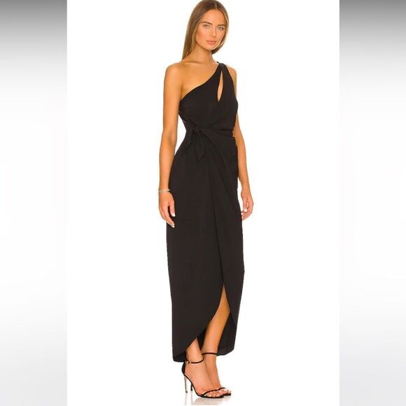 Amanda Uprichard x REVOLVE Conetta Gown in Black Medium - Picture 2 of 6